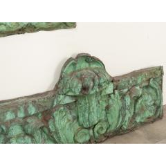 19th Century Set of 3 Oxidized Copper Panels - 2951176