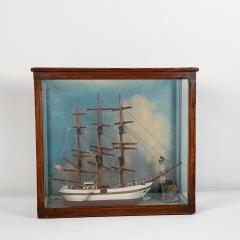 19th Century Ship Model Diorama American circa 1880 - 2958759