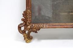 19th Century Silvered Bronzed Venetian Wall Mirror Handcarved Italy ca 1840 - 3809854