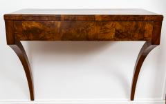 19th Century Sleek Neoclassical Walnut Wall Console - 4586807
