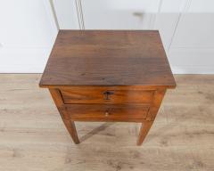 19th Century Small Louis XVI Style Walnut Chest with Two Drawers - 4432097