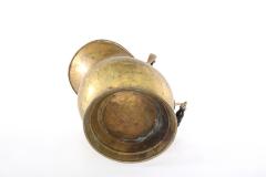 19th Century Solid Brass Ash Bucket Log Holder - 1960564