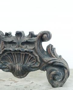 19th Century Steel Fragment in the Baroque Style Italy - 2804963