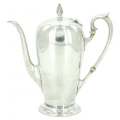 19th Century Sterling Silver Chocolate Coffee Pot - 2717007