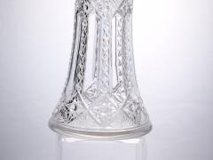 19th Century Sterling Silver Cut Glass Claret Jug Pitcher - 3124431