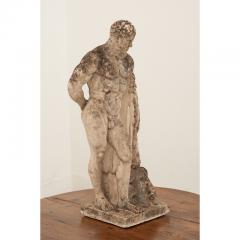 19th Century Stone Sculpture of the Farnese Hercules - 3163986