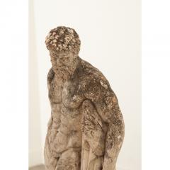 19th Century Stone Sculpture of the Farnese Hercules - 3164070