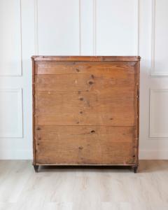 19th Century Swedish Bureau Secretary in Original Black Paint - 4564428