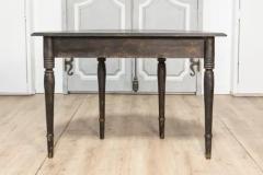 19th Century Swedish Demi Lune Console Table Circa 1860 - 3945685