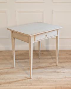 19th Century Swedish Desk Painted Wood Antique Design Circa 1890 - 4571650