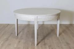 19th Century Swedish Extension Table With Three Leaves - 3965236