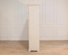19th Century Swedish Gustavian Painted Display Cabinet with Glazed Doors - 4507215