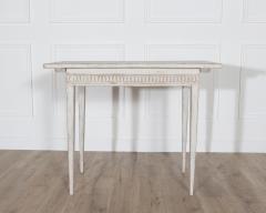 19th Century Swedish Gustavian Painted Side Table - 4353309