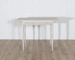 19th Century Swedish Gustavian Painted Side Table - 4353311