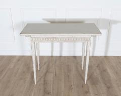 19th Century Swedish Gustavian Painted Side Table - 4353313