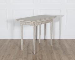 19th Century Swedish Gustavian Painted Side Table - 4353316