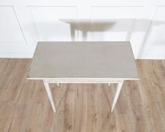 19th Century Swedish Gustavian Painted Side Table - 4353318