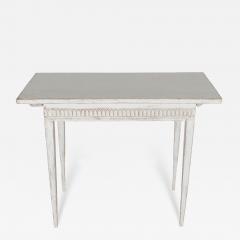 19th Century Swedish Gustavian Painted Side Table - 4355092