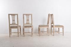 19th Century Swedish Gustavian Period Set Of Four Chairs In Original Paint - 1832568
