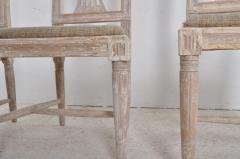 19th Century Swedish Gustavian Period Set Of Four Chairs In Original Paint - 1832570