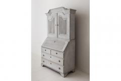 19th Century Swedish Gustavian Secretary With Library - 696747