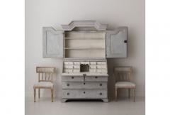 19th Century Swedish Gustavian Secretary With Library - 696749