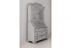 19th Century Swedish Gustavian Secretary With Library - 696752