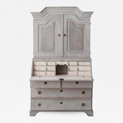 19th Century Swedish Gustavian Secretary With Library - 702649