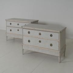 19th Century Swedish Gustavian Style Pair Of Bedside Chests - 1710275