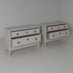 19th Century Swedish Gustavian Style Pair Of Bedside Chests - 1710276