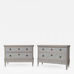 19th Century Swedish Gustavian Style Pair Of Bedside Chests - 1711380