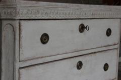19th Century Swedish Gustavian Style Pair of Painted Bedside Chests - 582490
