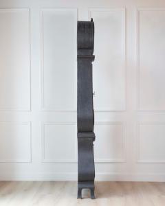 19th Century Swedish Mora Clock in Black Paint - 4557997