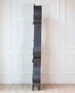 19th Century Swedish Mora Clock in Black Paint - 4558004