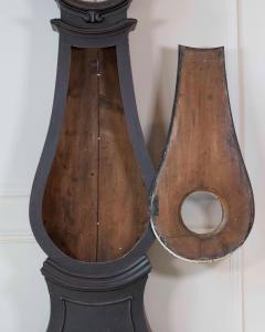 19th Century Swedish Mora Clock in Black Paint - 4558006