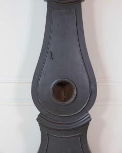 19th Century Swedish Mora Clock in Black Paint - 4558075
