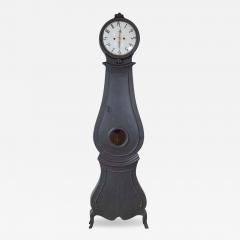 19th Century Swedish Mora Clock in Black Paint - 4559290