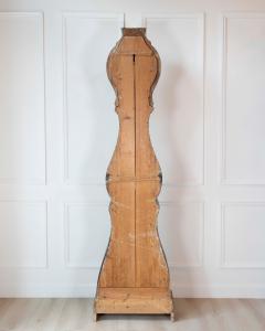19th Century Swedish Mora Clock in Original Blue Paint - 4564536