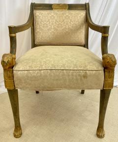 19th Century Swedish Neoclassical Arm Chairs A Pair Fauteuils Europe 19th C  - 2918753