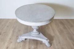 19th Century Swedish Oval Pedestal Table Circa 1890 - 3945595