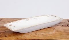 19th Century Swedish Painted Dugout Bowl - 3210275