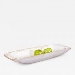 19th Century Swedish Painted Dugout Bowl - 3211289