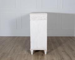 19th Century Swedish Painted Pine Sideboard with Greek Key Frieze - 4246299