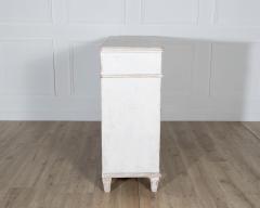 19th Century Swedish Painted Sideboard in Pine with Diamond Panel Doors - 4246358