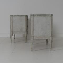 19th Century Swedish Pair Of Gustavian Style Bedside Chests - 1738241