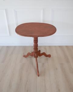 19th Century Swedish Tri Pod Side Table - 4812619