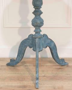 19th Century Swedish Tripod Oval Table in Original Painted Finish - 4507201