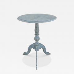 19th Century Swedish Tripod Oval Table in Original Painted Finish - 4508365