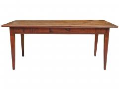 19th Century Table With Drawers - 4656940
