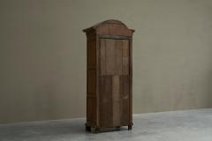19th Century Tall French Single Door Armoire or Bonneti re Cabinet in Solid Oak - 4528509